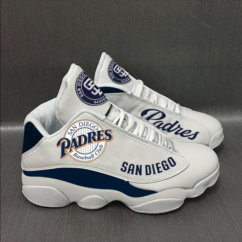 Women's San Diego Padres Limited Edition AJ13 Sneakers 001